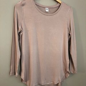 Old Navy luxe long sleeve tee
